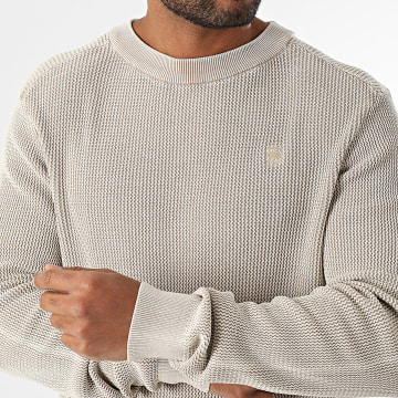 G-Star - Trui met kartels D25958-D630 Beige