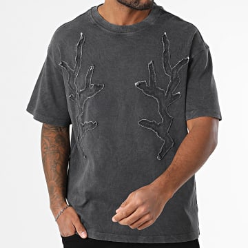 Ikao - Oversize Tee Large 031 Gris antracita