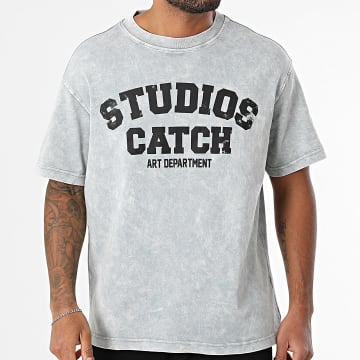 Ikao - Camiseta oversize 042 Gris