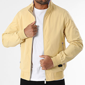 Kymaxx - Veste Zippée Jaune Clair