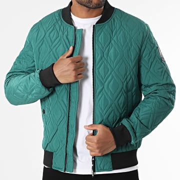 Kymaxx - Giacca bomber verde