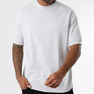 KZR - Tee Shirt Oversize Gris Chiné