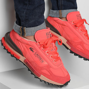 Lacoste - Zapatillas Elite Active 125 Naranja Rojo