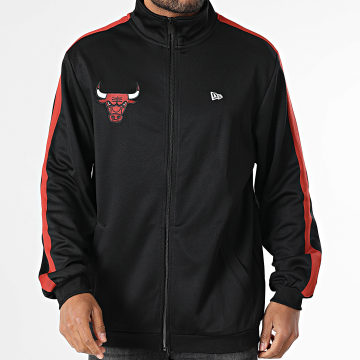 New Era - Sudadera con cremallera Chicago Bulls 60596474 Negro