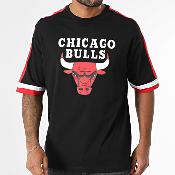 New Era - Camiseta Chicago Bulls 60596254 Negro Blanco Rojo