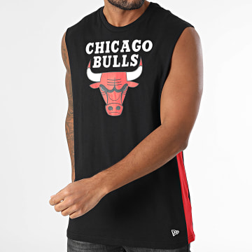 New Era - Camiseta Chicago Bulls 60596405 Negro Rojo Blanco