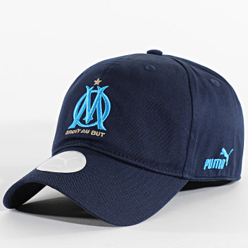 Puma - Casquette OM Archive 025948 Bleu Marine