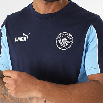 Puma - Manchester City Archief T-Shirt 779130 Navy Lichtblauw