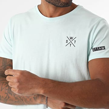 Watts - Oversized T-shirt 1WATTS01 Lichtgroen