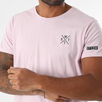 Watts - Oversized T-shirt 1WATTS01 Roze