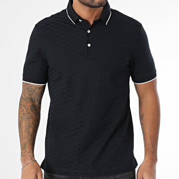 Armani Exchange - Polo Manches Courtes 8N1FP0-1JHWZ Bleu Marine
