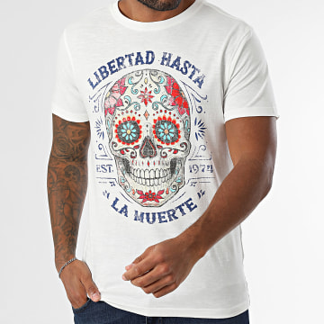 Deeluxe - Tee Shirt Craneo 05T1507M Blanc