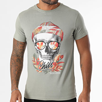 Deeluxe - Tee Shirt Jek P1509M Vert Kaki