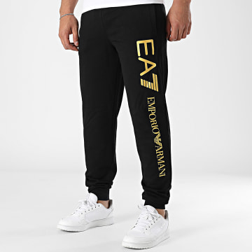 EA7 Emporio Armani - Pantalón Jogging 7M000571-AF13512 Negro Dorado