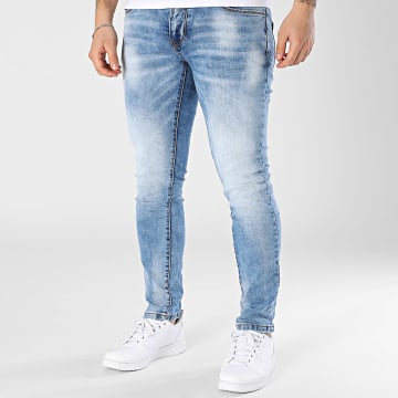 MTX - Vaqueros slim 407 Denim azul