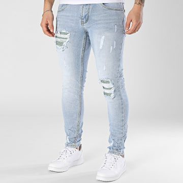 MTX - Vaqueros pitillo denim azul 190