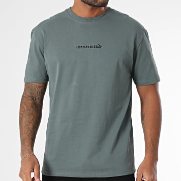 MTX - Oversized T-shirt 739 Donkergroen