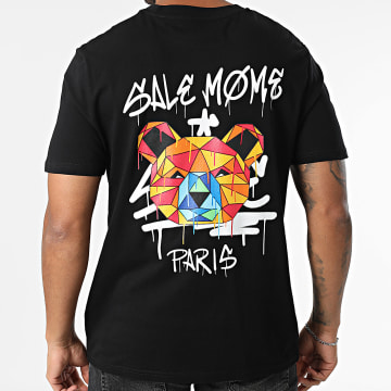 Sale Môme Paris - Tee Shirt Oversize Large Geomedrips Nounours Noir