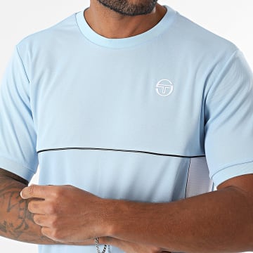 Sergio Tacchini - Tee Shirt Deriva 41015 Bleu Clair