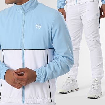 Sergio Tacchini - Chándal Deriva 41020 Azul Claro Blanco