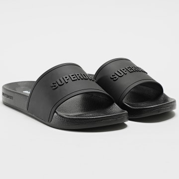 Superdry - Logo Zwembadglijbaan MF310271A Zwart