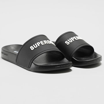 Superdry - Logo Zwemglijbaan MF310271A Zwart Wit