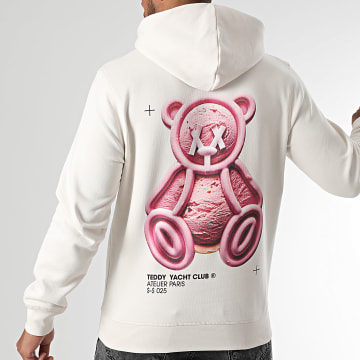 Teddy Yacht Club - Sweat Capuche Atelier Paris Ice Ice Baby Beige