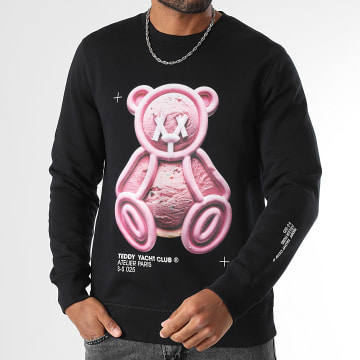 Teddy Yacht Club - Sudadera cuello redondo Atelier Paris Ice Ice Paris Negro