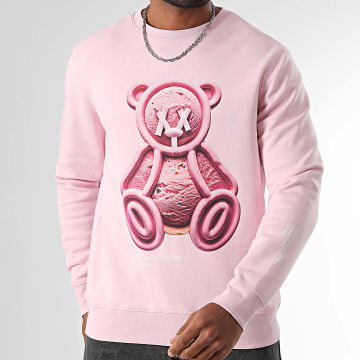 Teddy Yacht Club - Sudadera cuello redondo Atelier Paris Ice Ice Paris Rosa