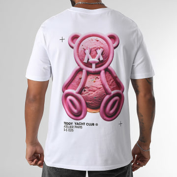 Teddy Yacht Club - Camiseta oversize grande Atelier Paris Ice Ice Baby Blanco