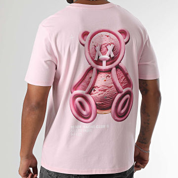 Teddy Yacht Club - Maglietta oversize grande Atelier Paris Ice Ice Baby Pink