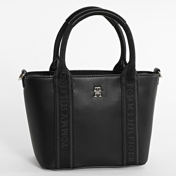 Tommy Hilfiger - Sac A Main Femme Logotape Mini Tote 7201 Noir