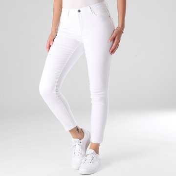 Vero Moda - Elly Skinny Jeans Mujer Blanco
