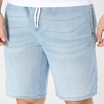 Deeluxe - Short Jean Slim Tulino 05TJG873M Bleu Denim