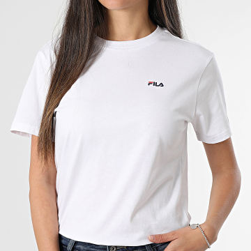 Fila - Camiseta de mujer Lignano FAW1053 Blanca
