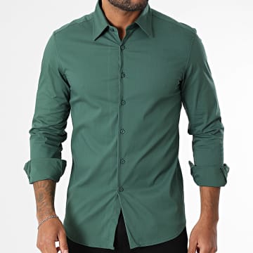 Frilivin - Camisa Manga Larga Verde