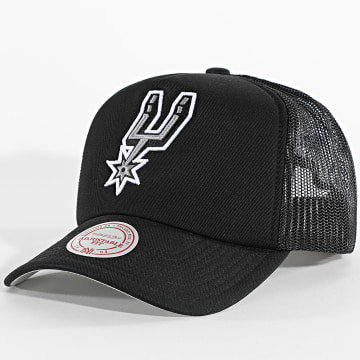 Mitchell and Ness - Casquette Trucker Evergreen San Antonio Spurs HT8032 Noir