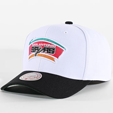 Mitchell and Ness - Casquette NBA Team 2 Tone 2.0 HHSS5131 Blanc Noir