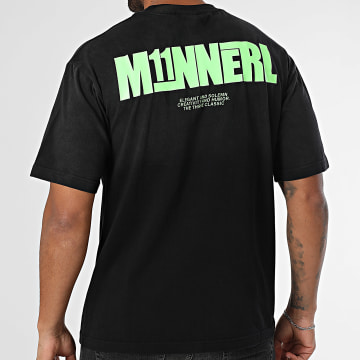 MTX - Tee Shirt Oversize Visuel 11 Negro Verde