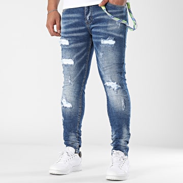 MTX - 023 Blauwe Denim Skinny Jeans