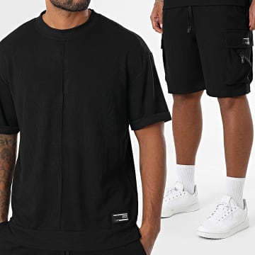 MTX - Set T-Shirt Und Cargo Shorts 961 Schwarz