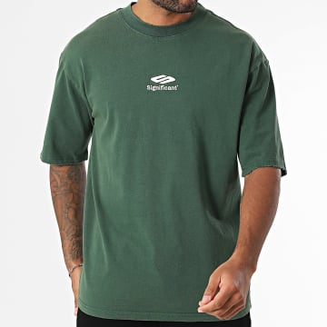 MTX - Camiseta oversize verde oscuro