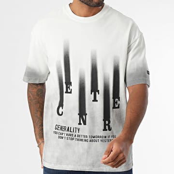 MTX - Camiseta Oversize Blanco Gris