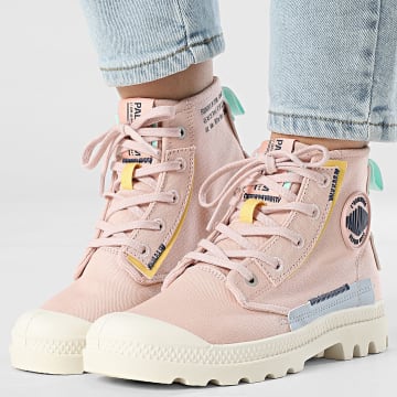 Palladium - Botas Mujer Pampa Underlayer 99183 Rosa Humo