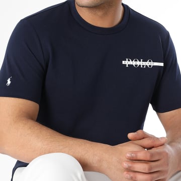 Polo Ralph Lauren - Tee Shirt Oversize Logo Bleu Marine