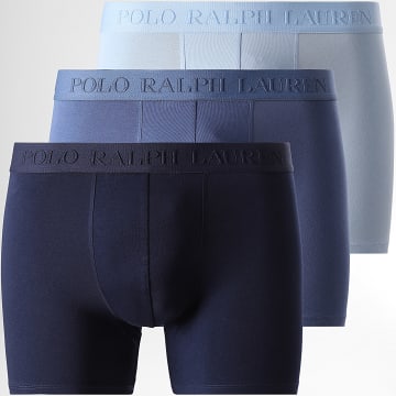 Polo Ralph Lauren - 3er-Pack Boxershorts 714966105001 Marineblau Hellblau