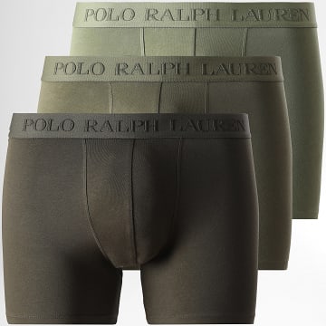 Polo Ralph Lauren - 3er-Pack Boxershorts Khaki Grün