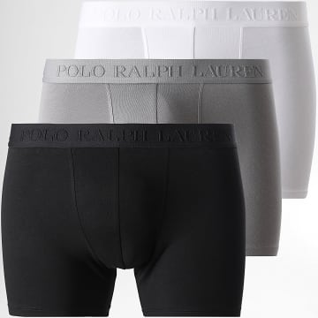 Polo Ralph Lauren - 3er-Pack Boxershorts 714966105004 Schwarz Grau Weiß