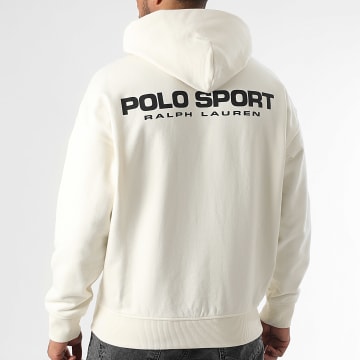 Polo Ralph Lauren - Sudadera con capucha y logotipo beige