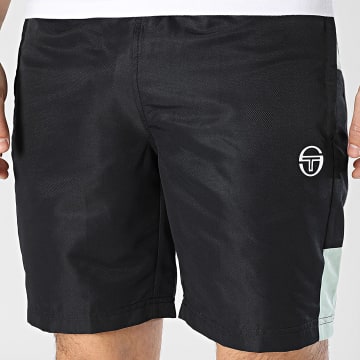 Sergio Tacchini - Short Jogging Vebita 024 40815 Noir Vert Clair